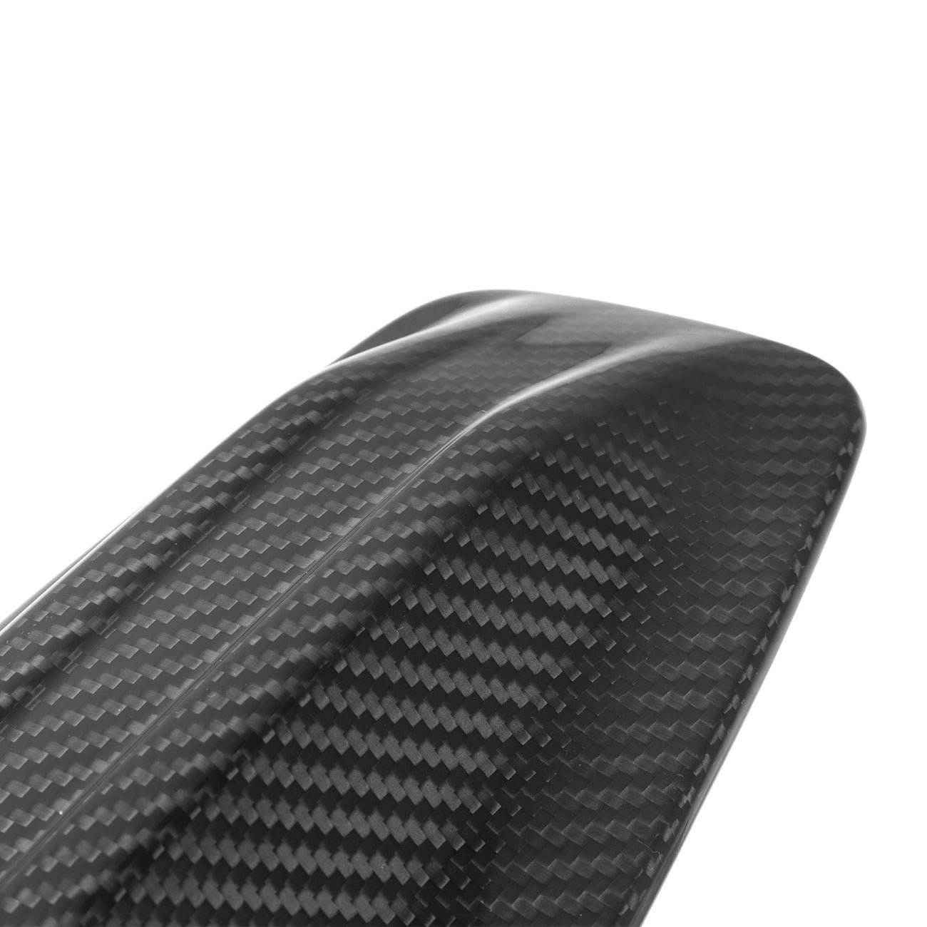 Close-up shot of Carbon Fibre Antenna Cover for BMW M5 G90 front