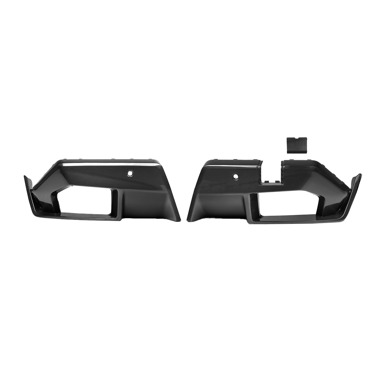 Carbon Fibre M Performance Rear Diffuser for BMW M5 G90 & G99 - Transparent