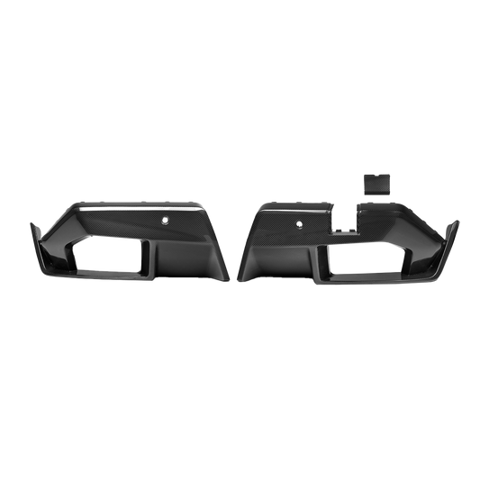 Carbon Fibre M Performance Rear Diffuser for BMW M5 G90 & G99 - Transparent