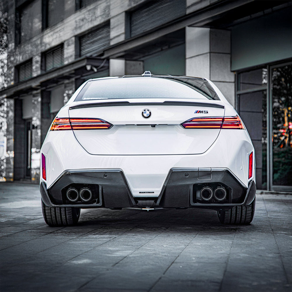 Carbon Fibre M Performance Rear Spoiler for BMW M5 G90 | Carbon Noire