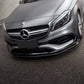 Mercedes A45 W176 with Carbon Fibre Front Splitter Installed - Front View