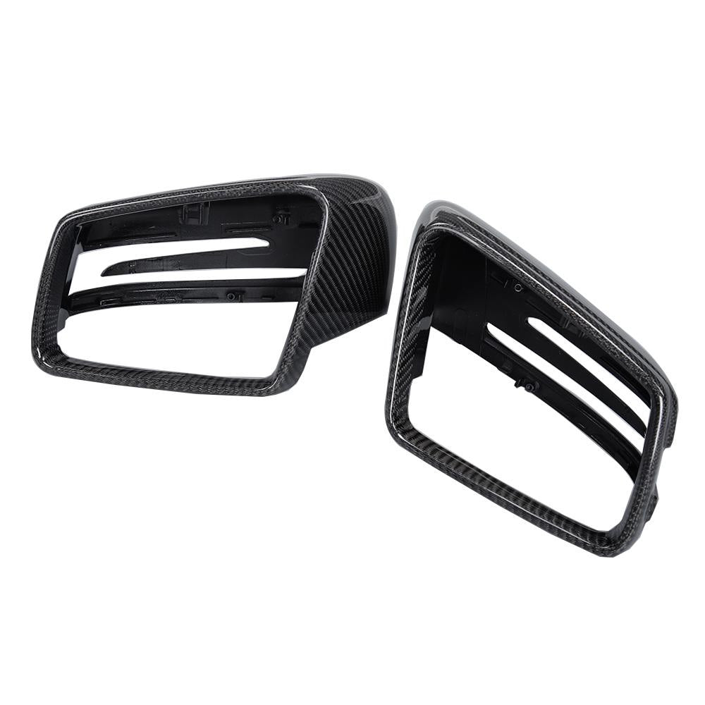 Angle View of Carbon Fibre Mirrors for Mercedes A45 (W176)