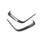 Angle View of Carbon Fibre Rear Bumper Inserts for Mercedes A45 (W176)