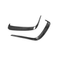 Carbon Fibre Rear Bumper Inserts for Mercedes A45 (W176) - Transparent View