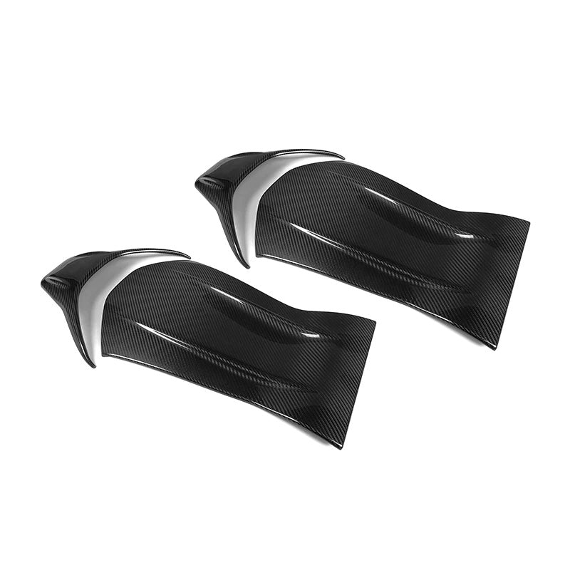 Rear View of Carbon Fibre Seatbacks for Mercedes C63, A45, E63 AMG (W205/W176/W213)