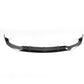 Front View of Carbon Fibre Brabus Front Splitter for Mercedes C63 AMG Coupe (W205) - Detailed View