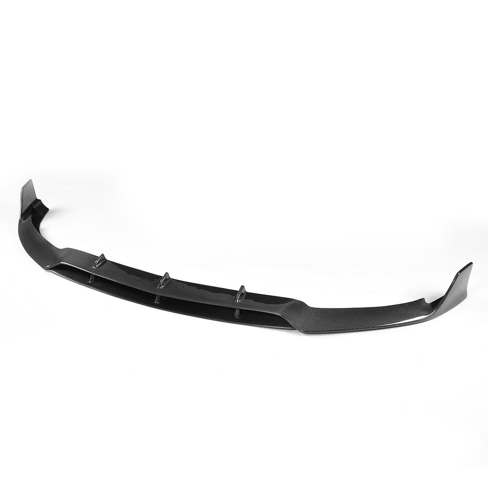 Side View of Carbon Fibre Brabus Front Splitter for Mercedes C63 AMG Coupe (W205) - Detailed View