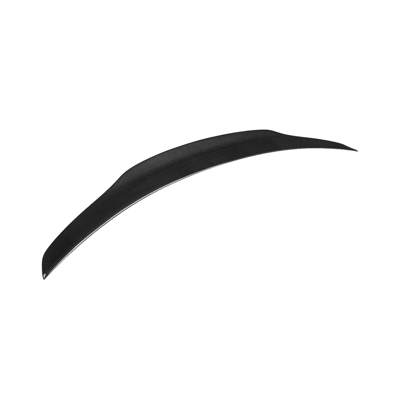 Carbon Fibre Ducktail Rear Spoiler for Mercedes C63 AMG Coupe (W205) - Transparent View