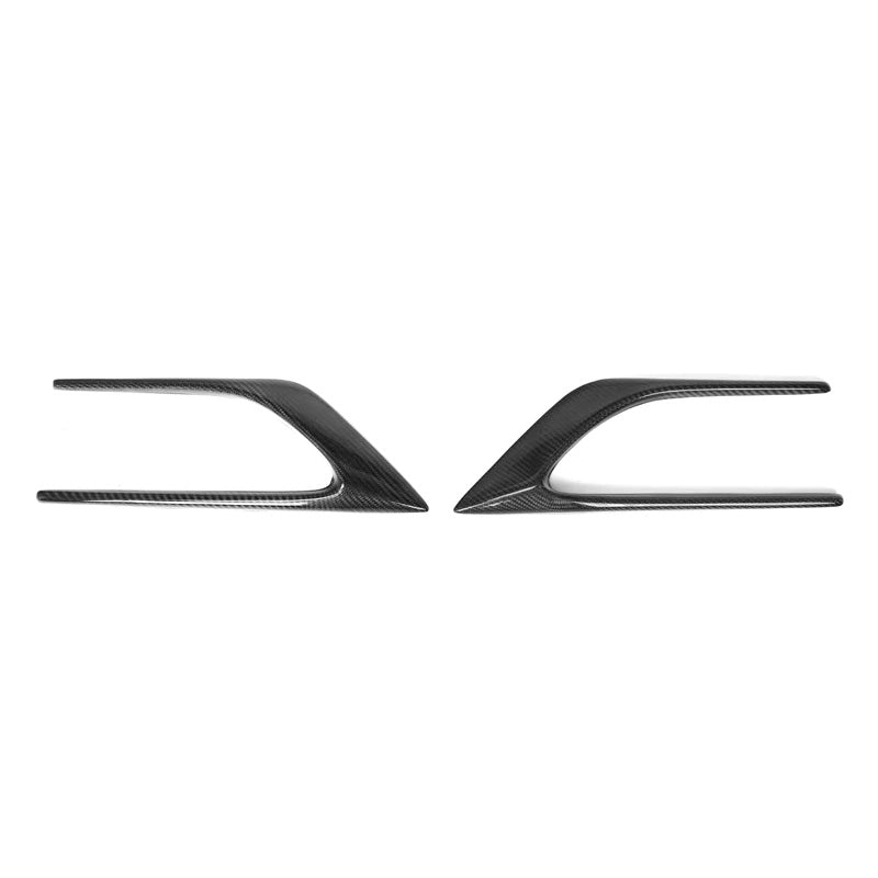 Close-Up of Carbon Fibre Fender Trim for Mercedes C63 AMG Coupe (W205)