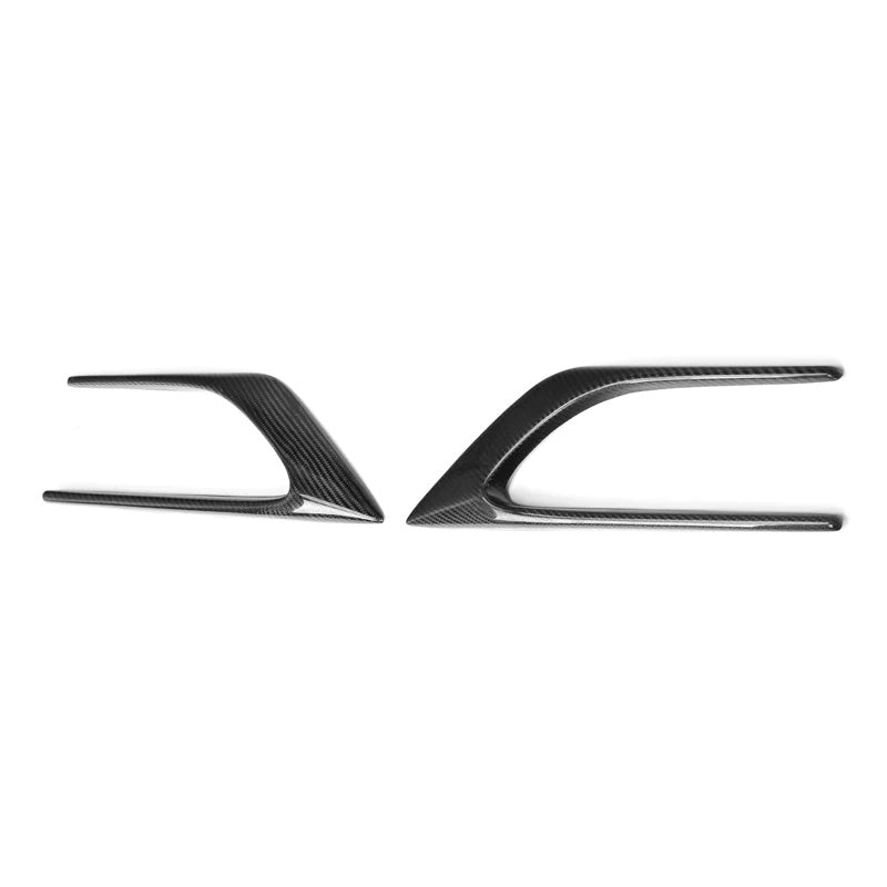 Side View of Carbon Fibre Fender Trim for Mercedes C63 AMG Coupe (W205)