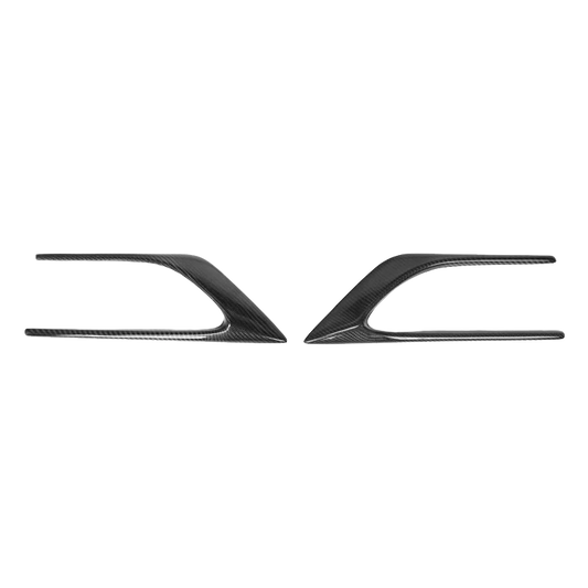 Carbon Fibre Fender Trim for Mercedes C63 AMG Coupe (W205) - Transparent View