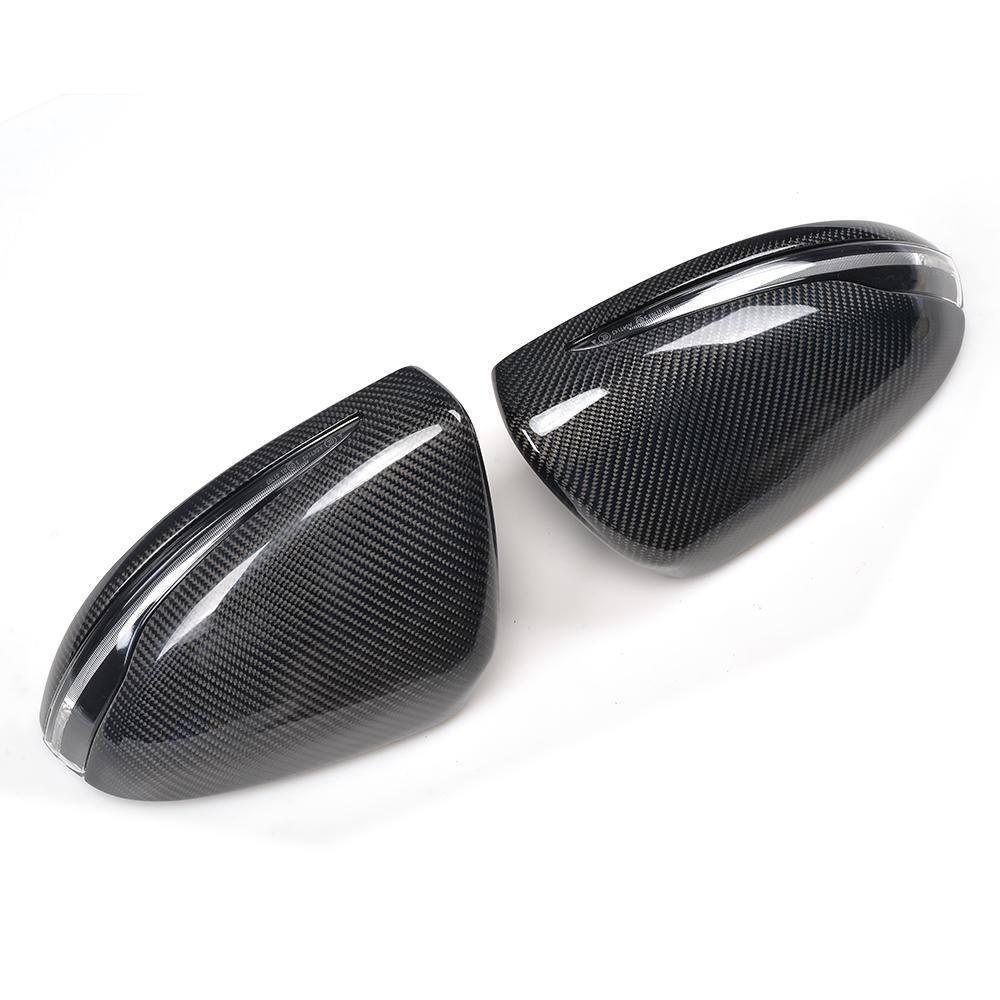 Side View of Carbon Fibre Mirror Replacements for Mercedes C63 AMG (W205)