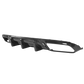 Carbon Fibre OEM+ Rear Diffuser for Mercedes C63 AMG Coupe (W205) - Transparent View