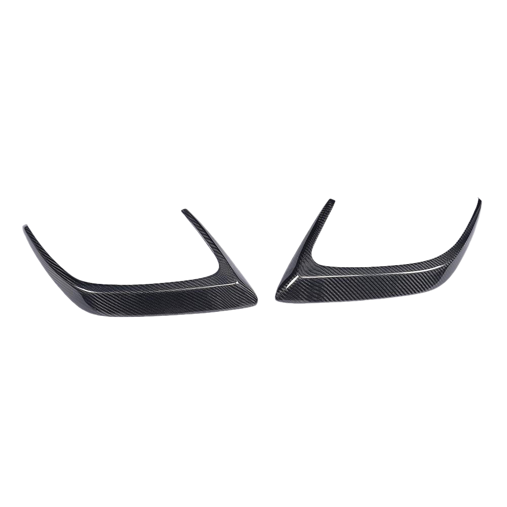 Carbon Fibre Rear Vent Trim for Mercedes C63 AMG Coupe (W205) - Transparent View