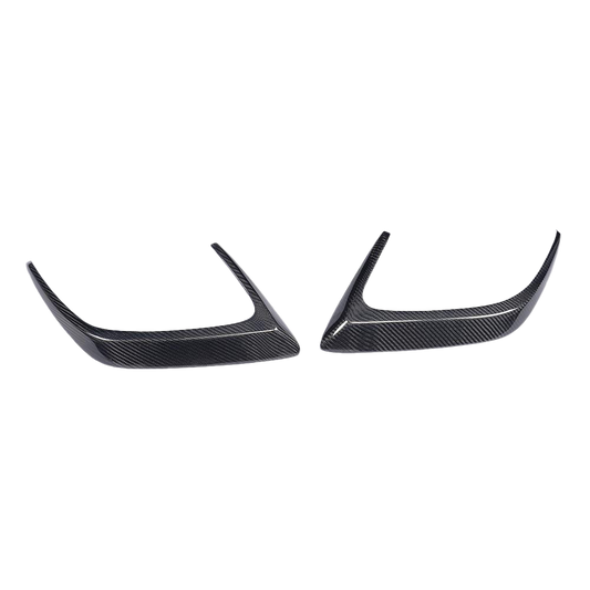 Carbon Fibre Rear Vent Trim for Mercedes C63 AMG Coupe (W205) - Transparent View