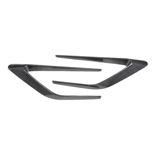 Carbon Fibre Fender Trim for Mercedes C63 AMG Saloon (W205) - Transparent View