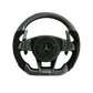 Customisable Carbon Fibre Steering Wheel for Mercedes AMG 2015 Style - Transparent View