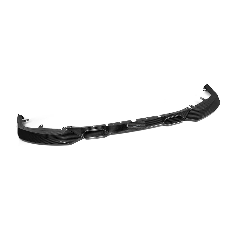 SOOQOO carbon fibre Front Splitter V1 for BMW M2 (G87), angled product view