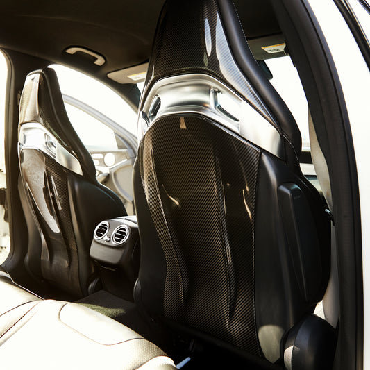 Performance Carbon Fibre Seatbacks for Mercedes AMG C63