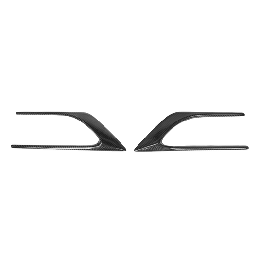 Mercedes AMG Noire Carbon Fibre Wing Vent Trim (W205)
