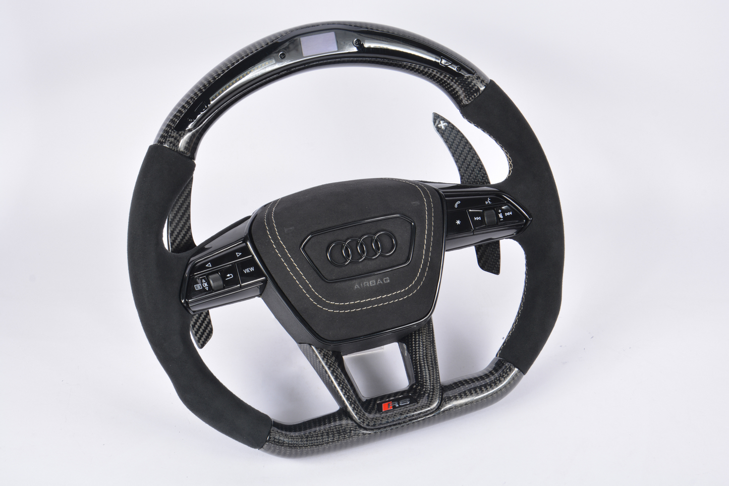 Audi RS6/RS7/RSQ8 Customisable Carbon Fibre Steering Wheel